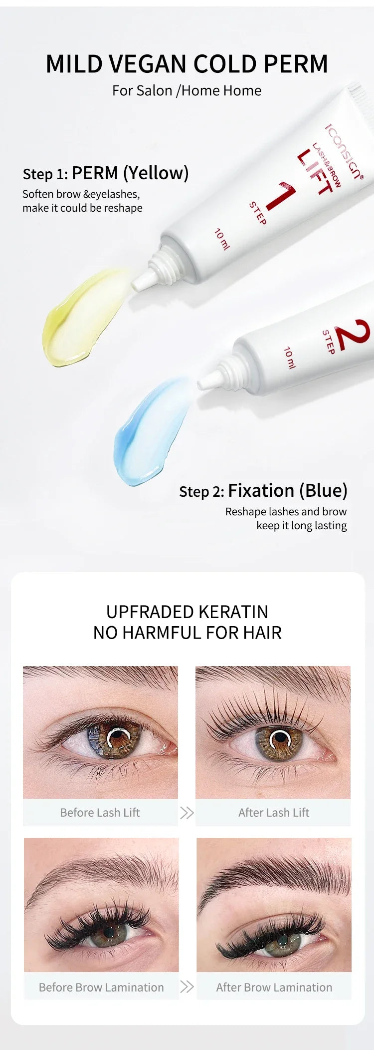 Lash & Augenbrauen Fixiercreme 10ml