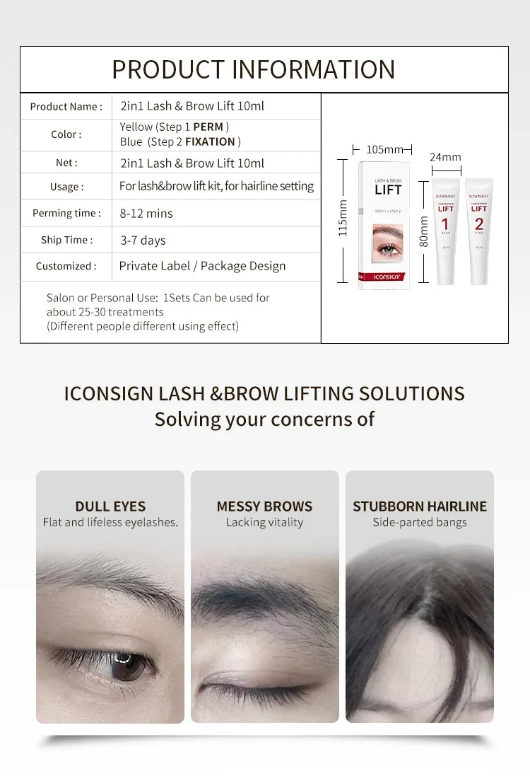 Lash & Augenbrauen Fixiercreme 10ml